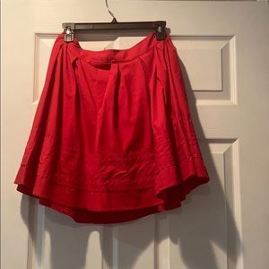 Red EXPRESS skirt